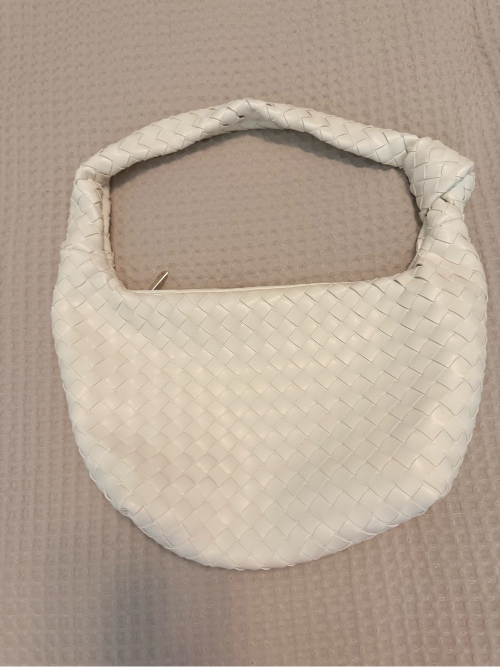 NWOT Braided Hobo Shoulder Bag in Ivory